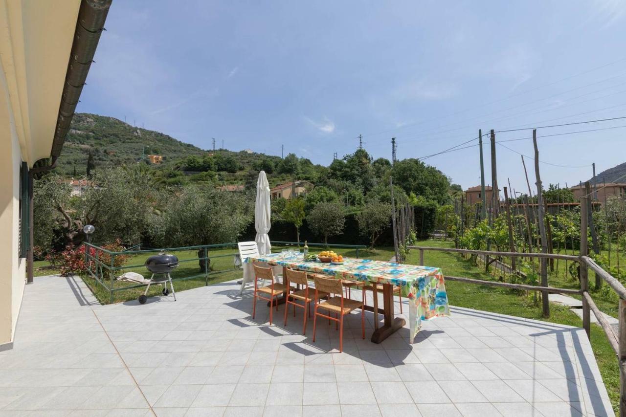 Charming Ligurian Riviera House Villa Finale Ligure Bagian luar foto